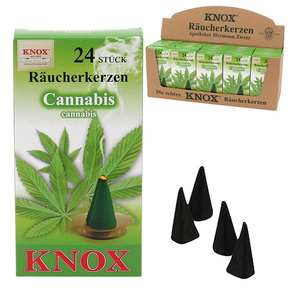KNOX-Räucherkerzen "Cannabis"