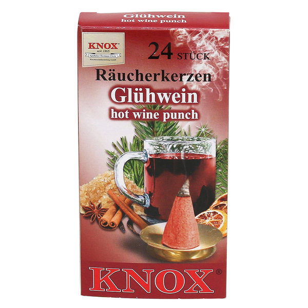 KNOX-Räucherkerzen "Glühwein"